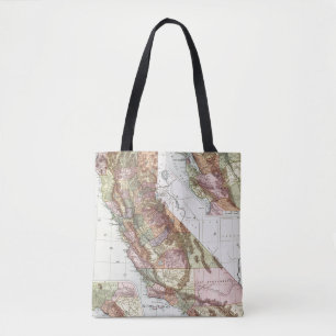 California 8 tote bag