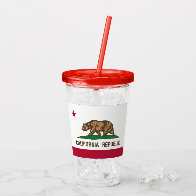 California Acrylic Tumbler (Back Ice)
