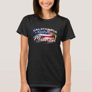 California Anaheim Mormon LDS Mission Missionary T-Shirt