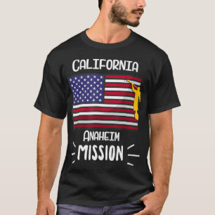 California Anaheim Mormon LDS Mission Missionary T-Shirt
