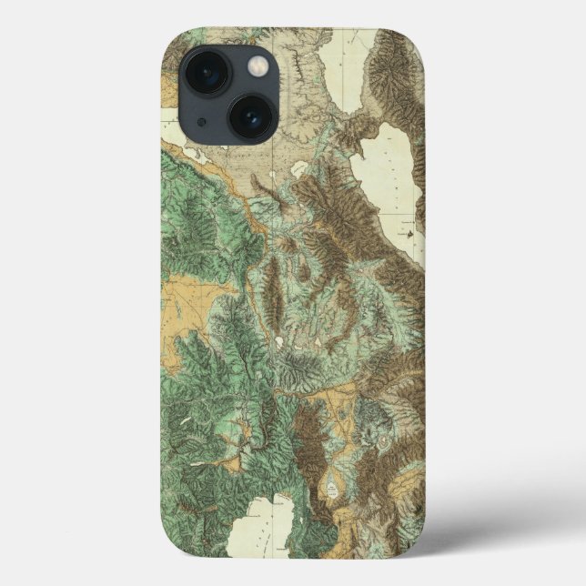 California and Nevada 2 Case-Mate iPhone Case (Back)