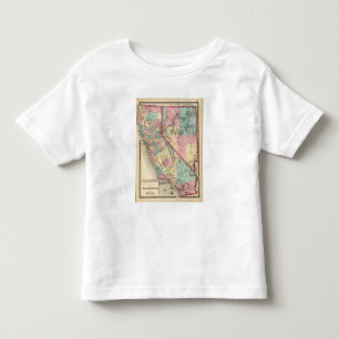 California and Nevada 2 Toddler T-Shirt