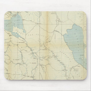 California and Nevada 3 Mouse Pad