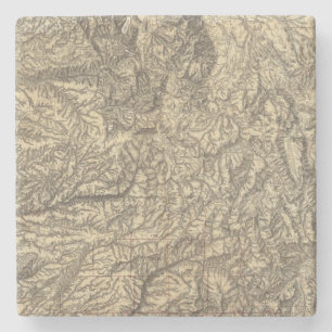 California and Nevada 4 Stone Coaster