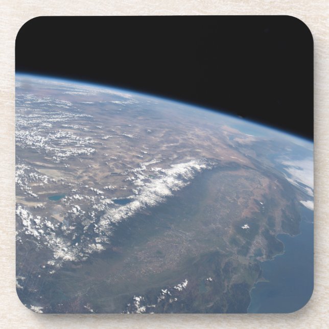 California And Nevada As Seen From Space. Coaster (Front)