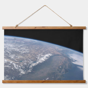 California And Nevada As Seen From Space. Hanging Tapestry