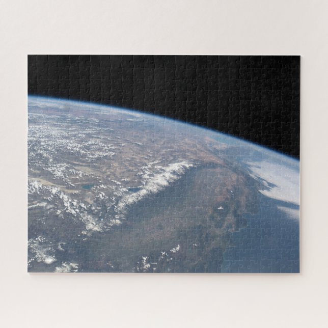 California And Nevada As Seen From Space. Jigsaw Puzzle (Horizontal)