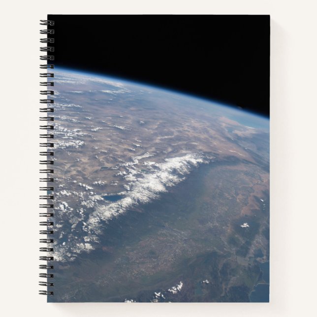 California And Nevada As Seen From Space. Notebook (Front)