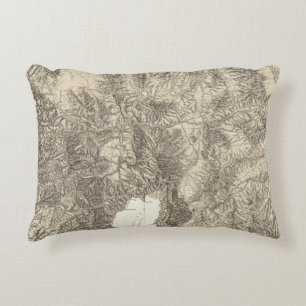 California and Nevada Decorative Cushion