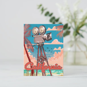California at the Movies Postcard