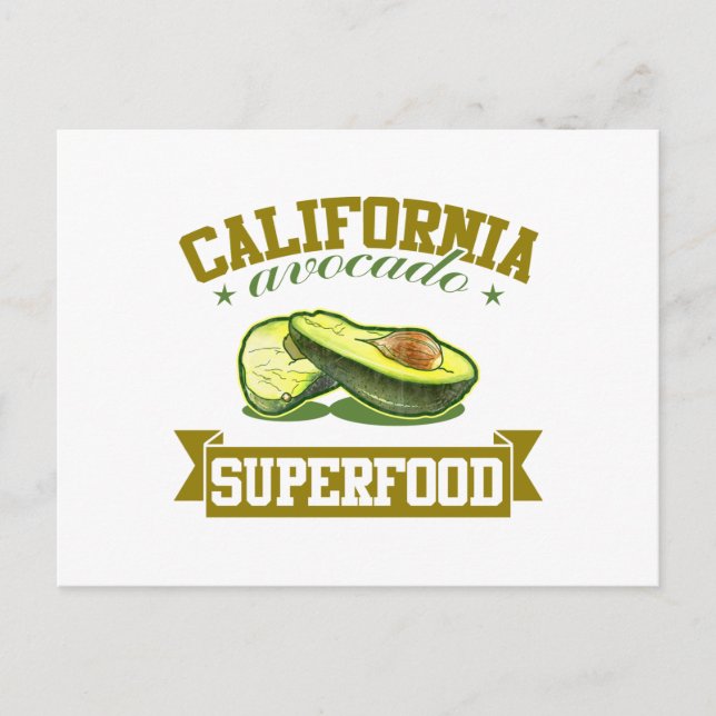 California Avocado Postcard (Front)