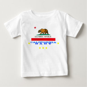 california baby + flag T-Shirt