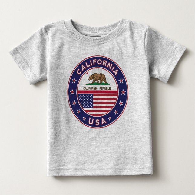 California Baby T-Shirt (Front)