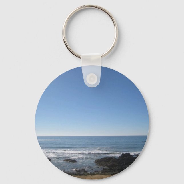 California Beach Key Ring (Front)