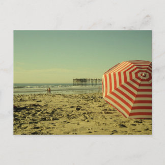 California Beach Postcard