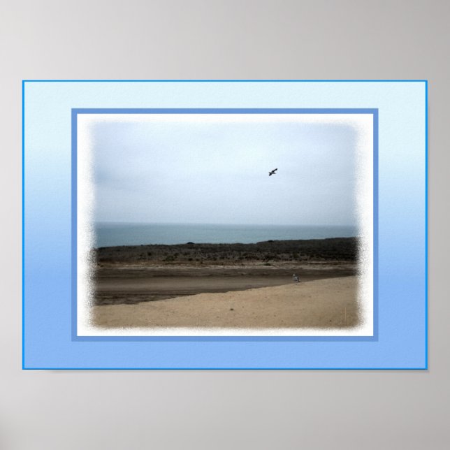 California Beach Poster (Front)