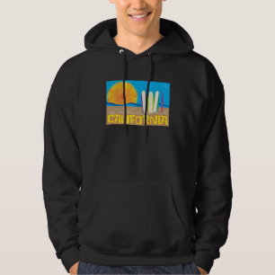 California Beach Sun Sand and Surf Merch Hoodie