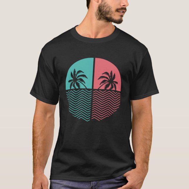 California beach USA woman men children T-Shirt (Front)