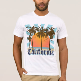 California Beaches Sunset T-Shirt