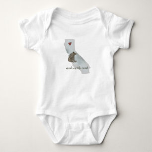 California Bear   Baby Bodysuit