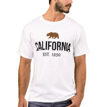 California Bear Est. 1850 Vintage Style