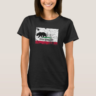 California Bear Is Moving To Mississippi  Walking  T-Shirt