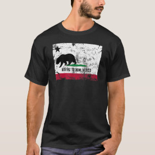 California Bear Is Moving To New Mexico Walking A T-Shirt