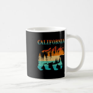 California Bear Vintage Retro Nature Hiking Souven Coffee Mug