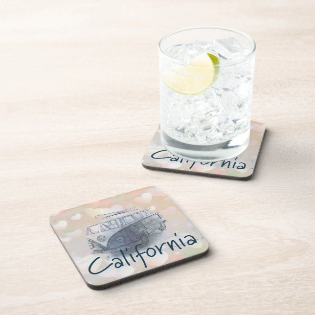 California Beverage Coaster (Right Side)
