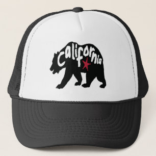 California Big Bear Trucker Hat