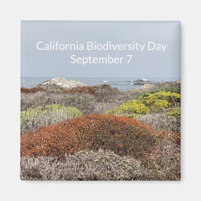 California Biodiversity Day Magnet (Front)