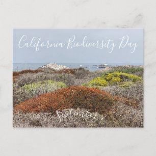 California Biodiversity Day Postcard