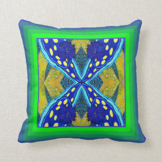California Blue Dorid Nudibranch Cushion