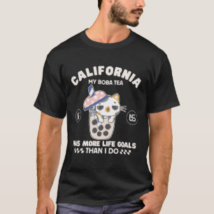 California boba tea T-Shirt