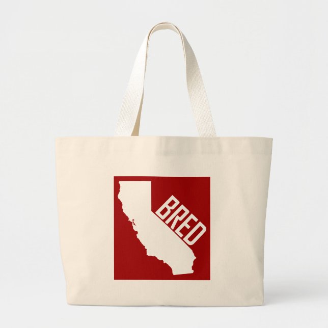 California Bred Large Tote Bag (Front)