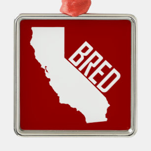 California Bred Metal Tree Decoration