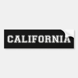 California Bumper Sticker