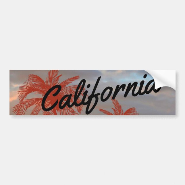 California Bumpersticker Bumper Sticker (Front)