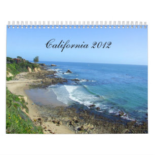 California Calendar, 2012 Travel Calendar CA