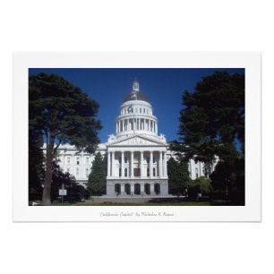 "California Capitol," Sacramento Photo Print