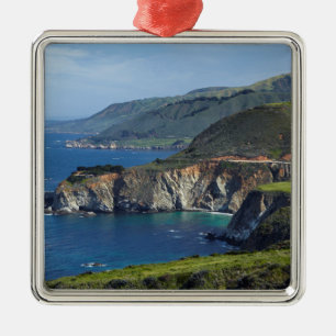 California Central Coast Metal Ornament