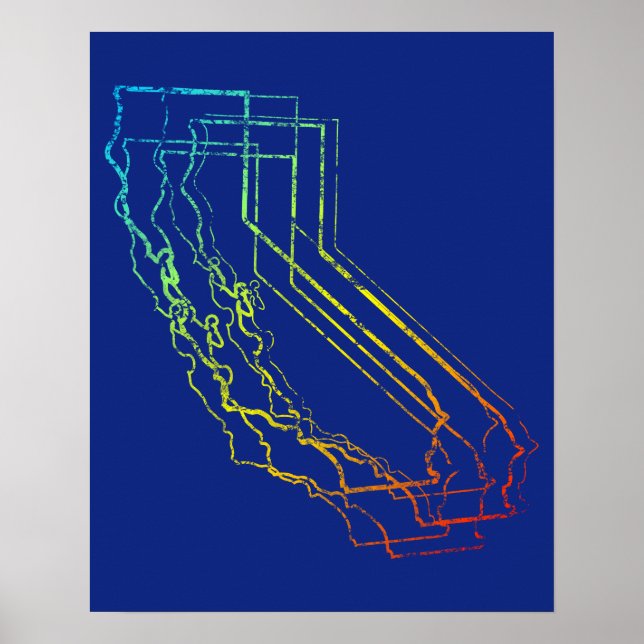 california chill blur poster (Front)