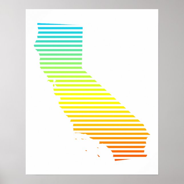 california chill fade poster (Front)