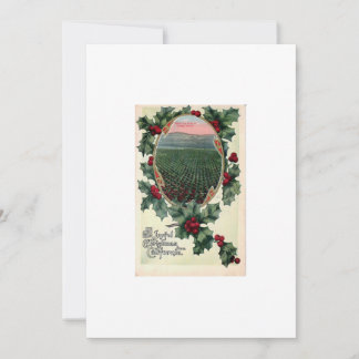 California Christmas Flat Holiday Card