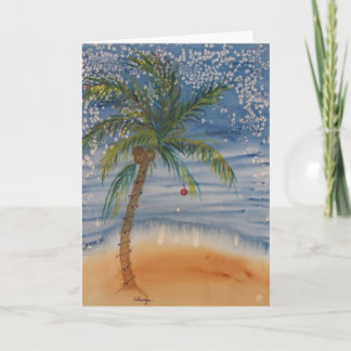 California Christmas Greeting Card