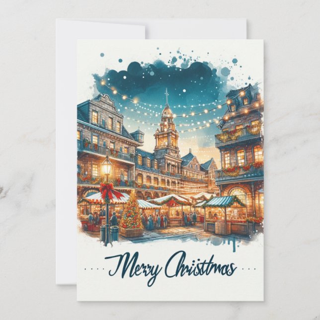 California Christmas Spectacle: Scenic Holiday Card (Front)