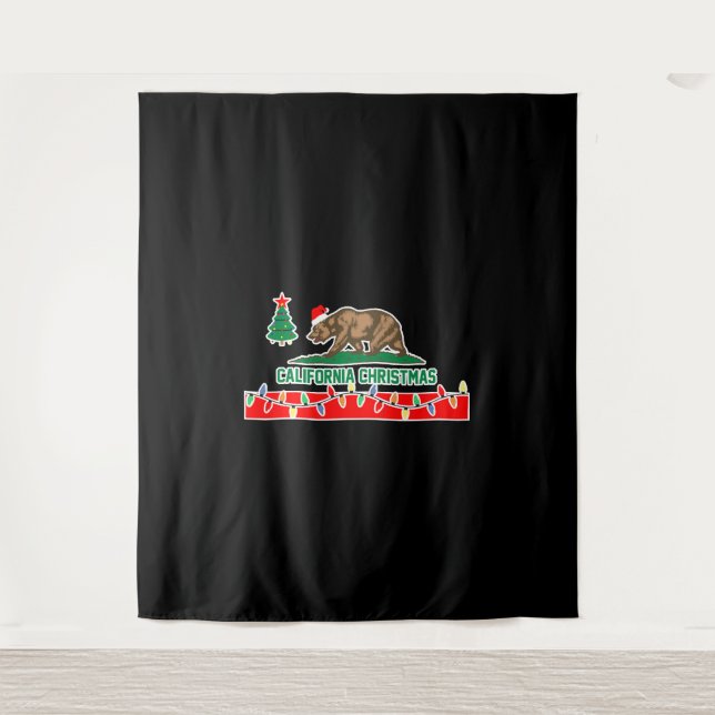 California Christmas Tapestry (Front)