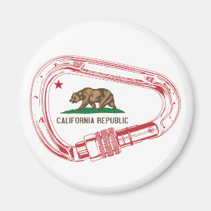 California Climbing Carabiner Magnet
