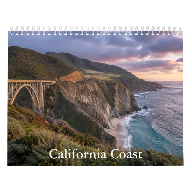 California Coast Calendar  (Cover)