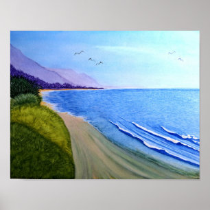 California Coast Poster